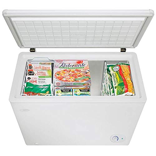 Danby 7.2 Cubic Feet Chest Freezer with Energy Efficient Foam Insulated Cabinet and Lid, White