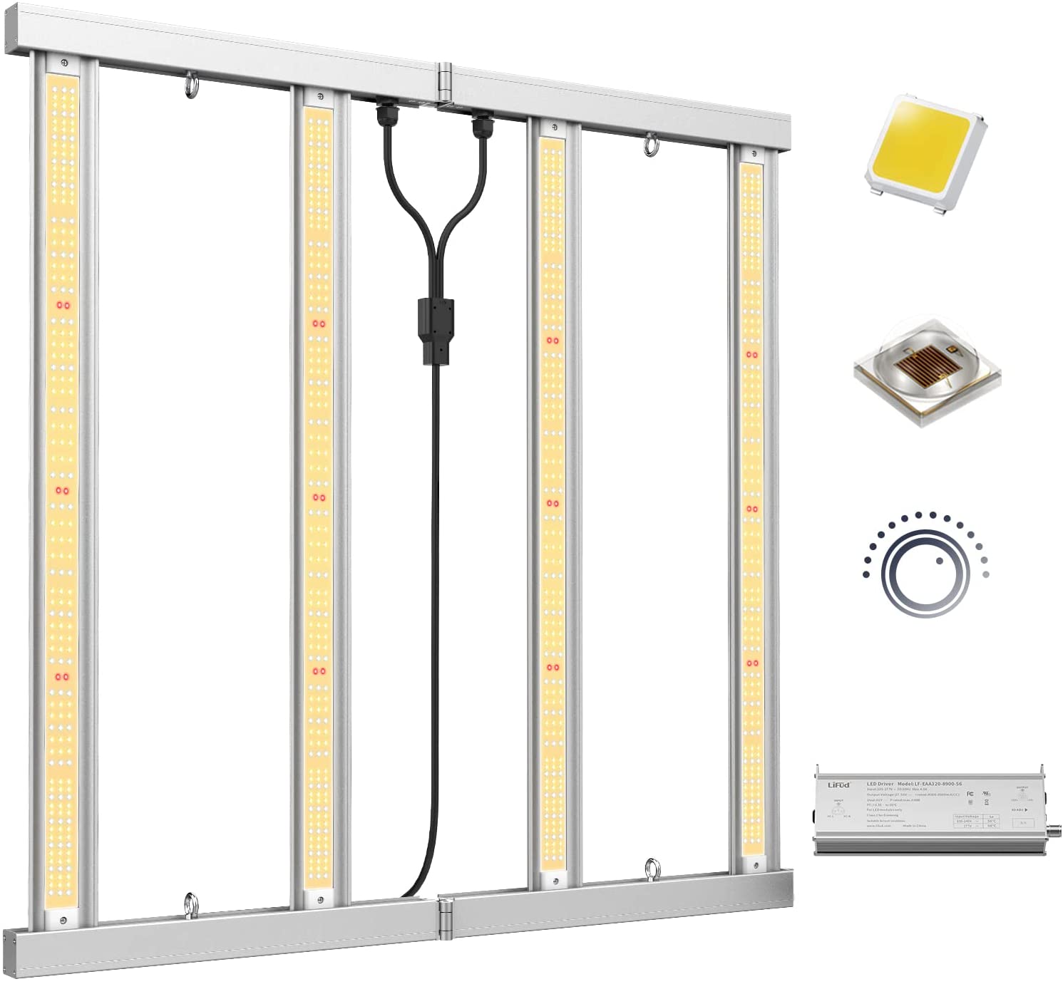 Viparspectra KS3000 300W LED Grow Light New