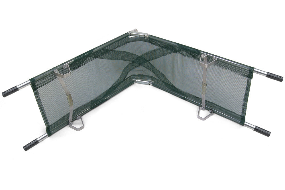 Junkin Easy-Fold Open Aluminum Mesh Pole Stretcher