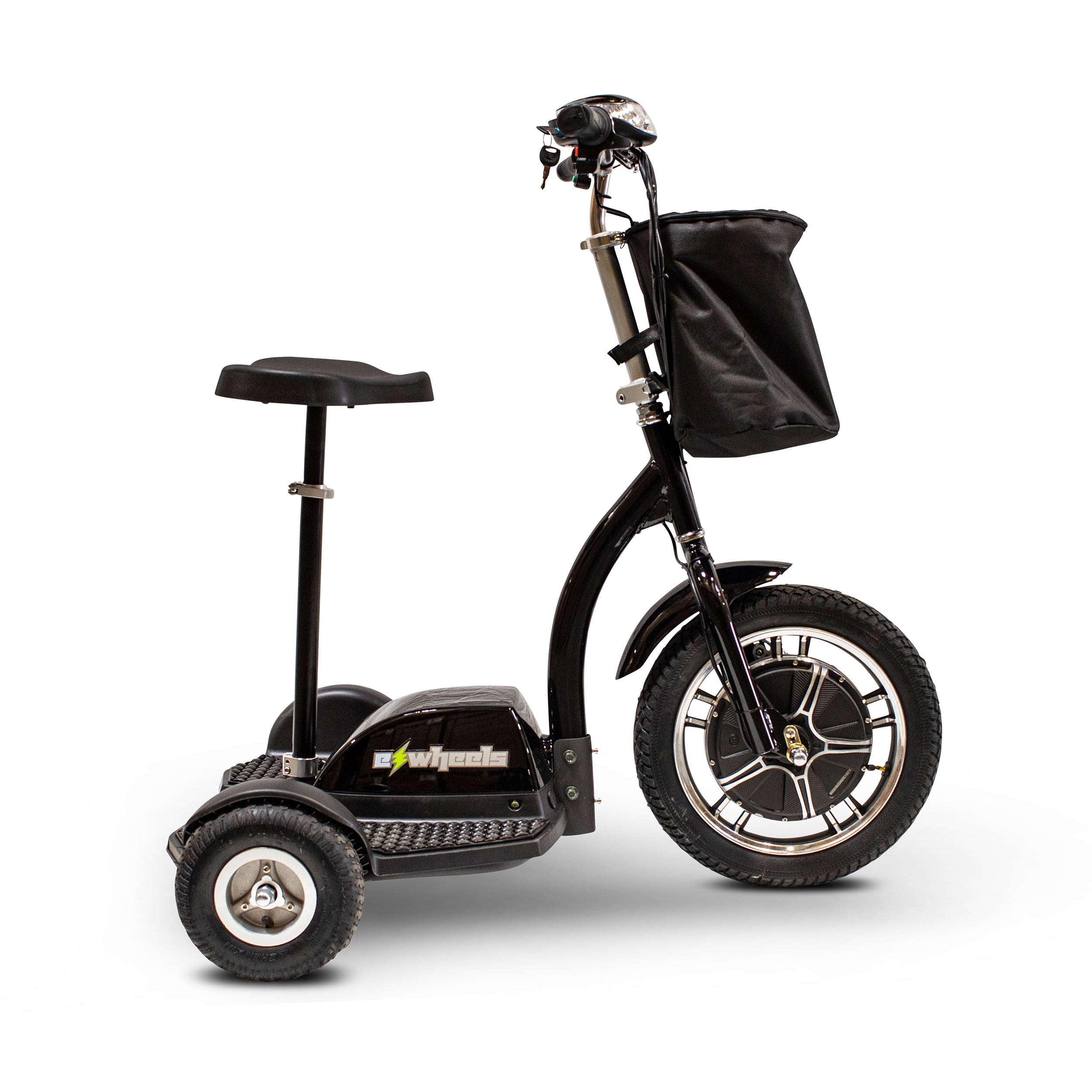 EWheels EW-18 Stand-in-Ride 3-Wheel Folding Mobility Scooter