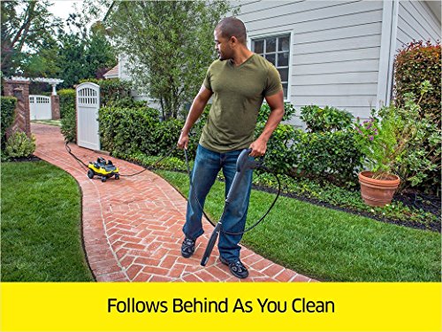 Karcher K3 Follow-Me 1800 PSI Electric Pressure Washer with T300 Surface Cleaner