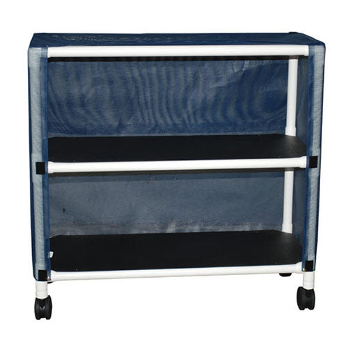 MJM Echo Two-Shelf Linen Cart