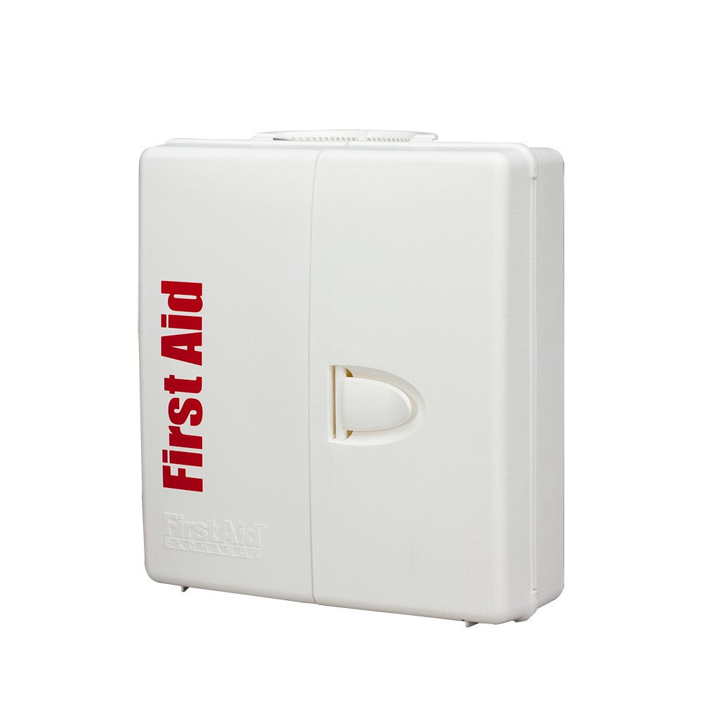 First Aid Only 50 Person Large Plastic Smart Compliance Food Service Cabinet Without Medications (2 per order)