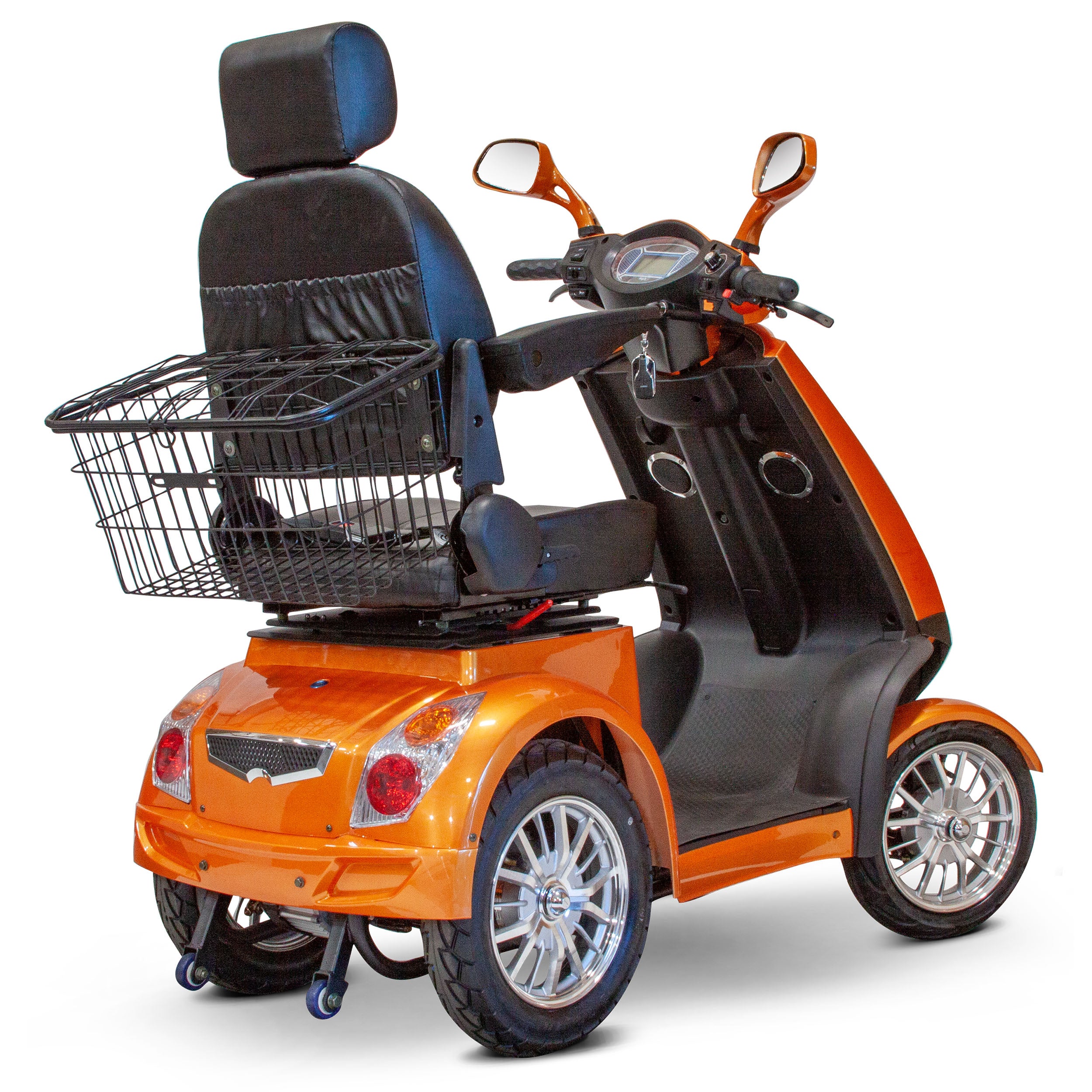 EWheels New & Improved EW-72 Scooter Heavy-Duty 4-Wheel Mobility Scooter