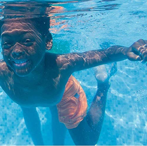 Metal Frame Pool Round Frame Above Ground Pool Pond Family Swimming Pool Metal Frame Structure Pool 305 X 76CM,Blue