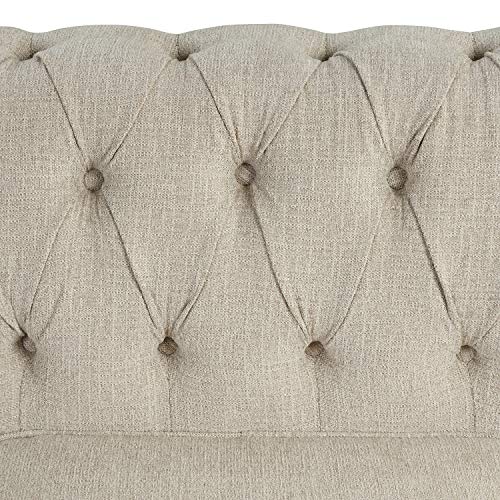Morden Fort Couches for Living Room, Sofas for Living Room Furniture Sets, Sofa, Fabric, Linen Beige