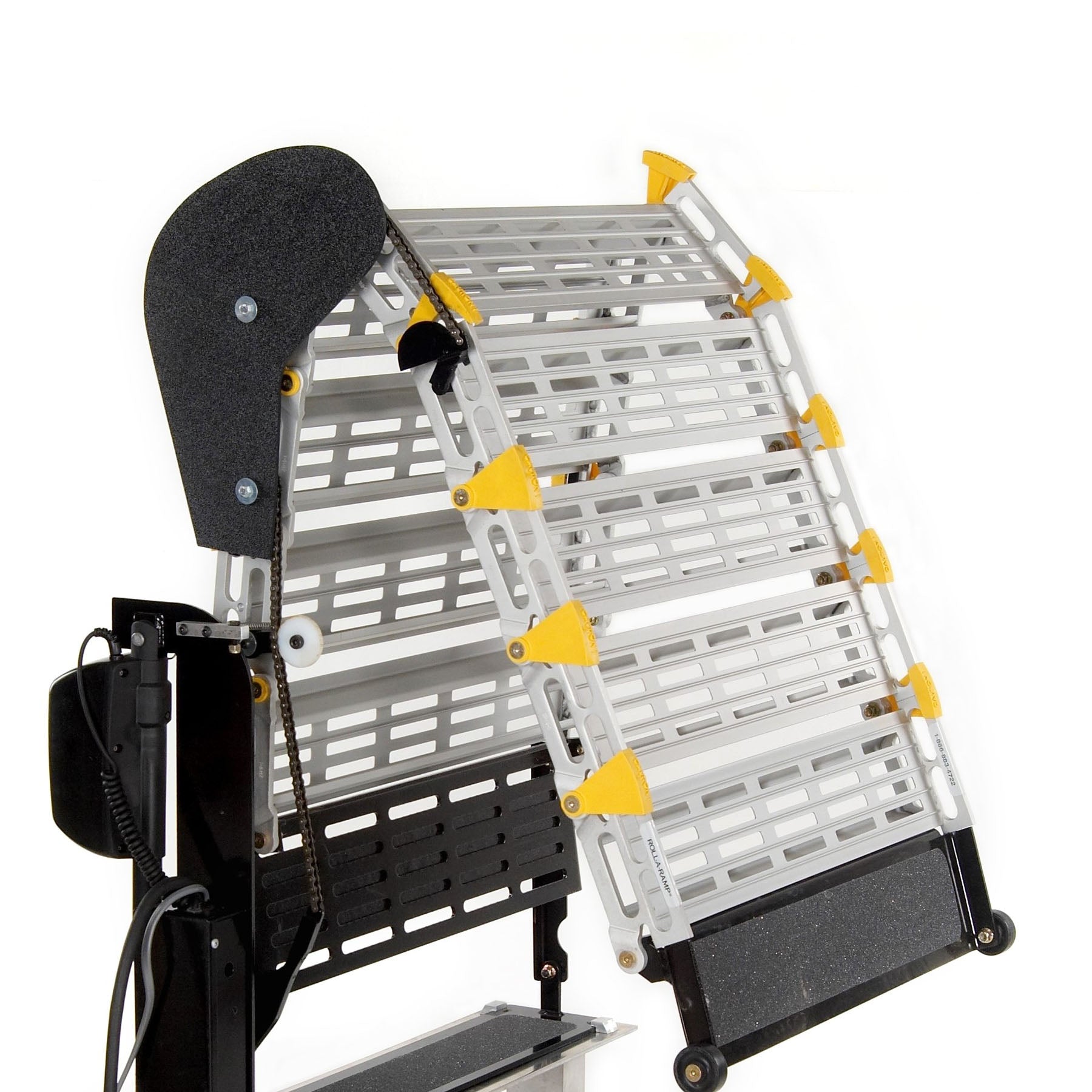 Roll-A-Ramp Powered Auto Fold™ Full-Size Van Ramp