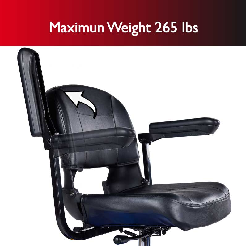 New Zip'r Roo 3 Travel Mobility Scooter Red New