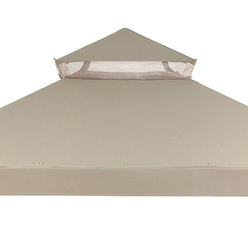 JCP 2011 Garden Gazebo Replacement Canopy Top Cover and Netting - RipLock 350
