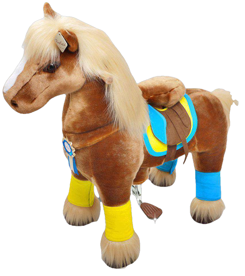 PonyCycle Vroom Rider X K Series VR-K42 Ride-On Brown Horse Large New