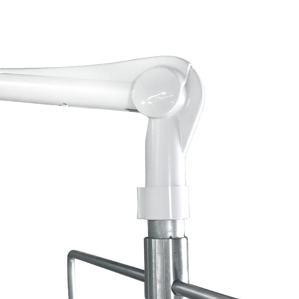 Phillips Safety Round Arm Overhead Lead Acrylic (0.5mmPbEq) Mobile Barrier with Lead Curtain