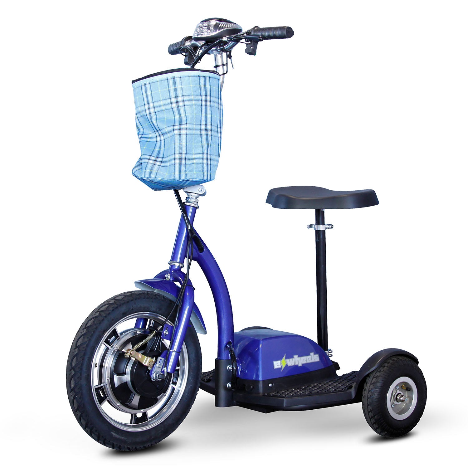 EWheels EW-18 Stand-in-Ride 3-Wheel Folding Mobility Scooter