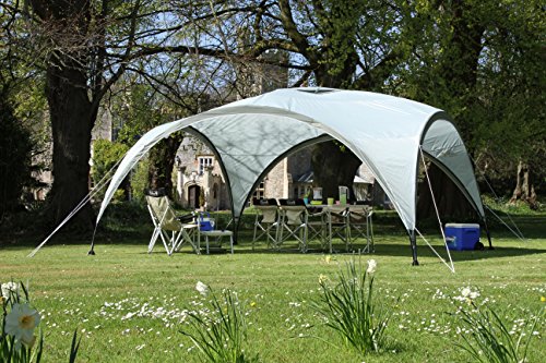 Coleman Gazebo Event Shelter XL 4.5 x 4.5 m for Festivals, Garden and Camping, Sturdy Steel Poles Construction, Large Event Tent with Sun Protection SPF 50+
