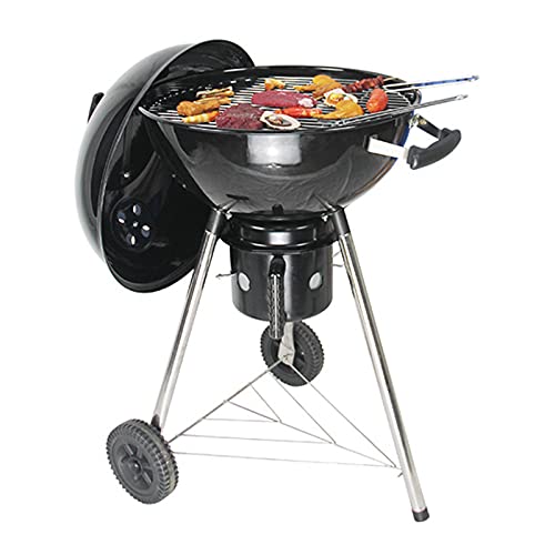 ZHAOJ 18.5 Inch Deep Low Grill, Multifunctional Enamel Charcoal Grill, Household Outdoor Portable Grill, Ventilated on All Sides