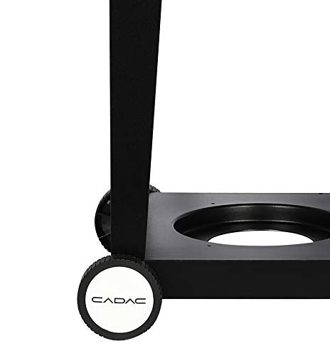 Cadac 98250-31G01-US Entertainer 3 Propane Gas BBQ Grill with 3 Burners, Stainless Steel & Burner Cover for Entertainer 3 and Meridian 3 Grills