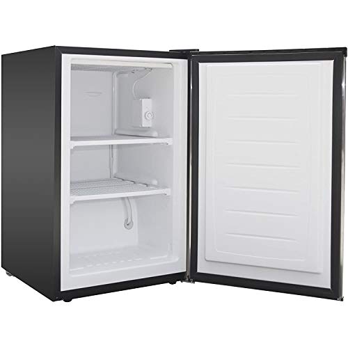 Hicozy MCUF3S2 3.0 cu. ft. Upright Freezer in Stainless Steel