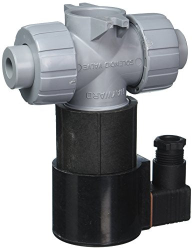 Hayward SV20025STE 1/4-Inch CPVC NPD Design True Union Solenoid Valves with EPDM Seal and Socket/Threaded End Connection
