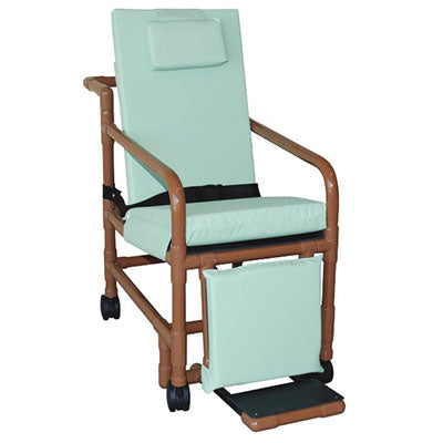 MJM Wood Tone Multi Position Geri Chair