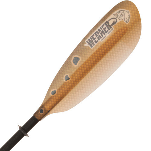 Werner Camano Hooked Straight Shaft Fishing Kayak Paddle