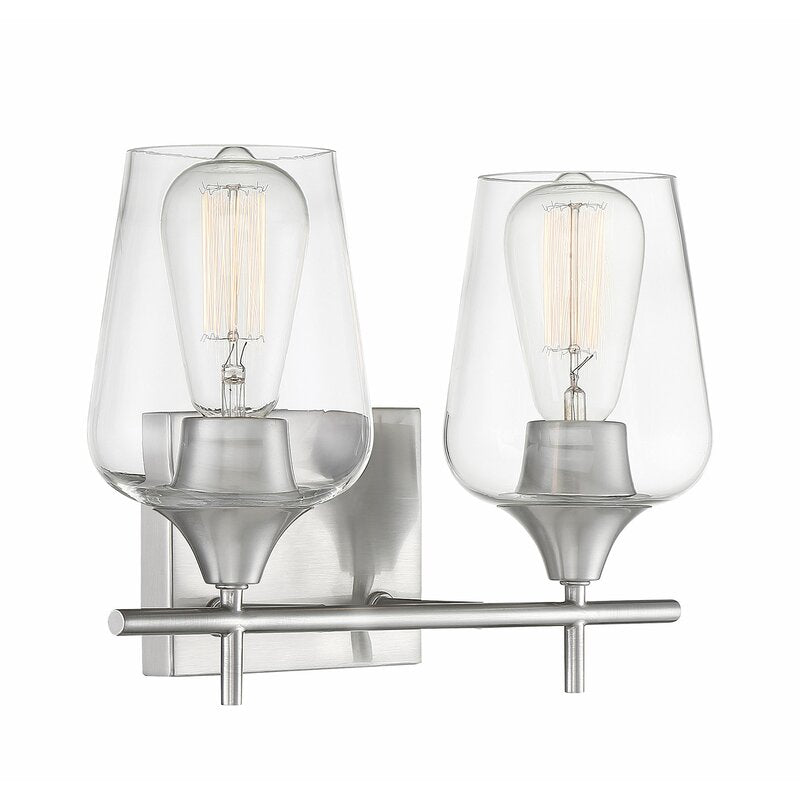 Hickerson 2-Light Dimmable Vanity Light