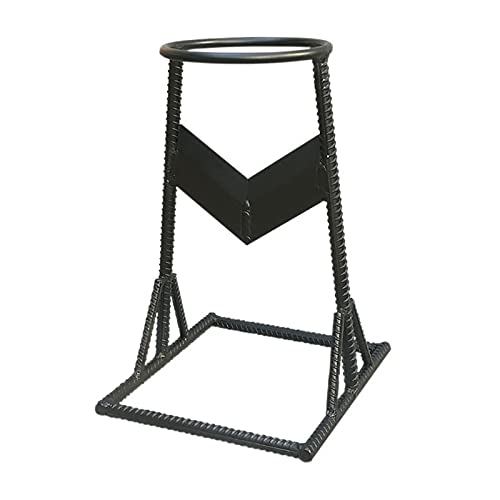 zlw-shop Easy Firewood Splitter Manual Kinding Log Wood Splitter with Square Base 20.4″ (H) Wedge Kindling Wood Splitting Tool for Highland Farms