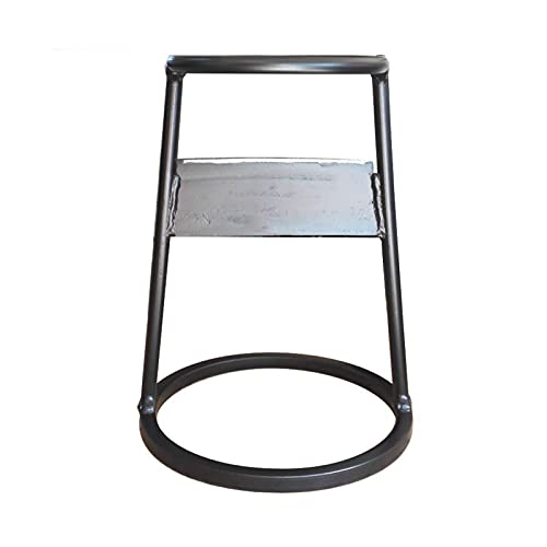 zlw-shop Forging Wood Splitting Tool 7.8inch Inside Diameter Top Ring Kindling Wood Splitter Mold Steel Manual Log Cutter with Black Spray Paint