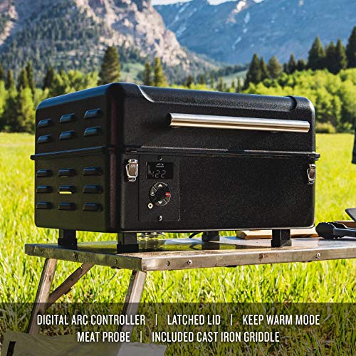 Traeger Grills Ranger Grill TBT18KLD Wood Pellet Grill and Smoker Black