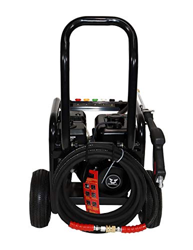 Erie Tools 3.0 GPM 3000 PSI Cold Water High Pressure Power Washer 6.5 HP Gasoline Engine with Gun Wand Hose and Nozzles