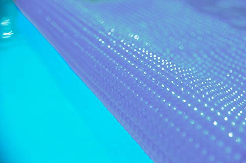 Sun2Solar Clear 18-Foot-by-36-Foot Rectangle Solar Cover | 1200 Series | Heat Retaining Blanket for In-Ground and Above-Ground Rectangular Swimming Pools | Use Sun to Heat Pool | Bubble-Side Down