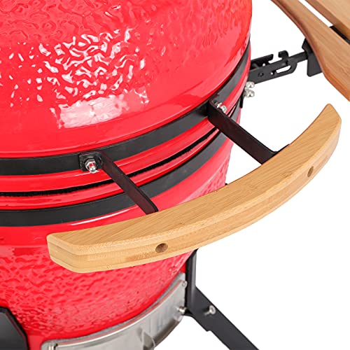 Erreloda 18in Steel Charcoal Grill Red