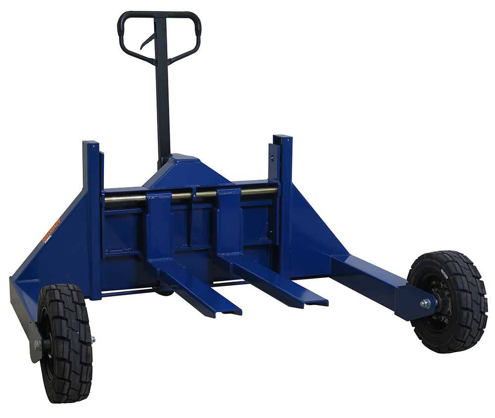 Wesco 274718 Advantage Pro Max All-Terrain Pallet Truck with 63 1/4