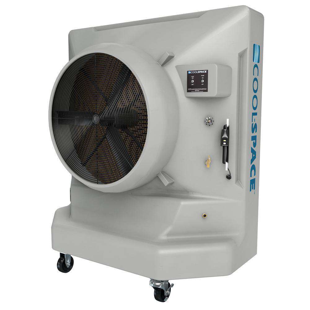 Cool-Space CS6-36-1D AVALANCHE36 Series 9500 CFM 2900 sq ft Single Speed 36 Inch Portable Evaporative Cooler New