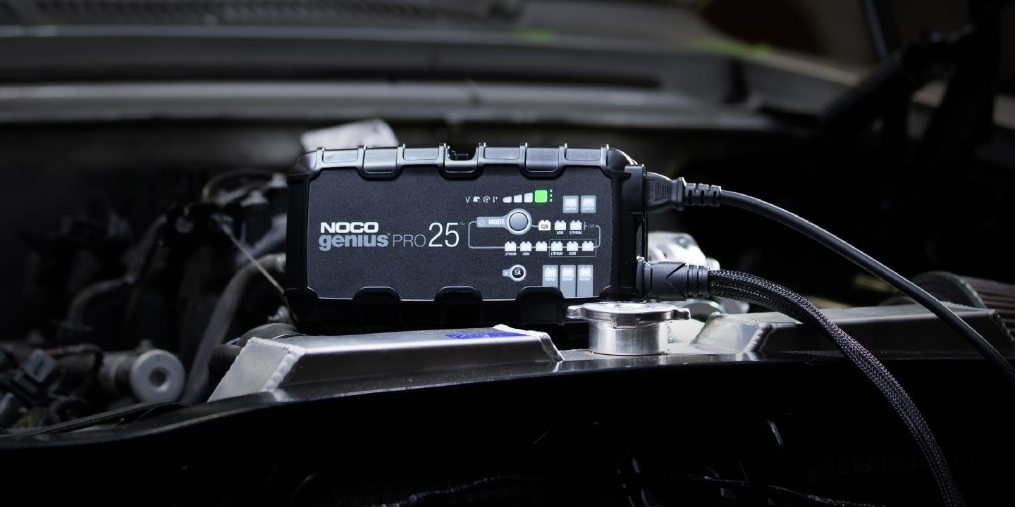 NOCO GENIUSPRO25  6V/12V/24V 25-Amp Smart Battery Charger New