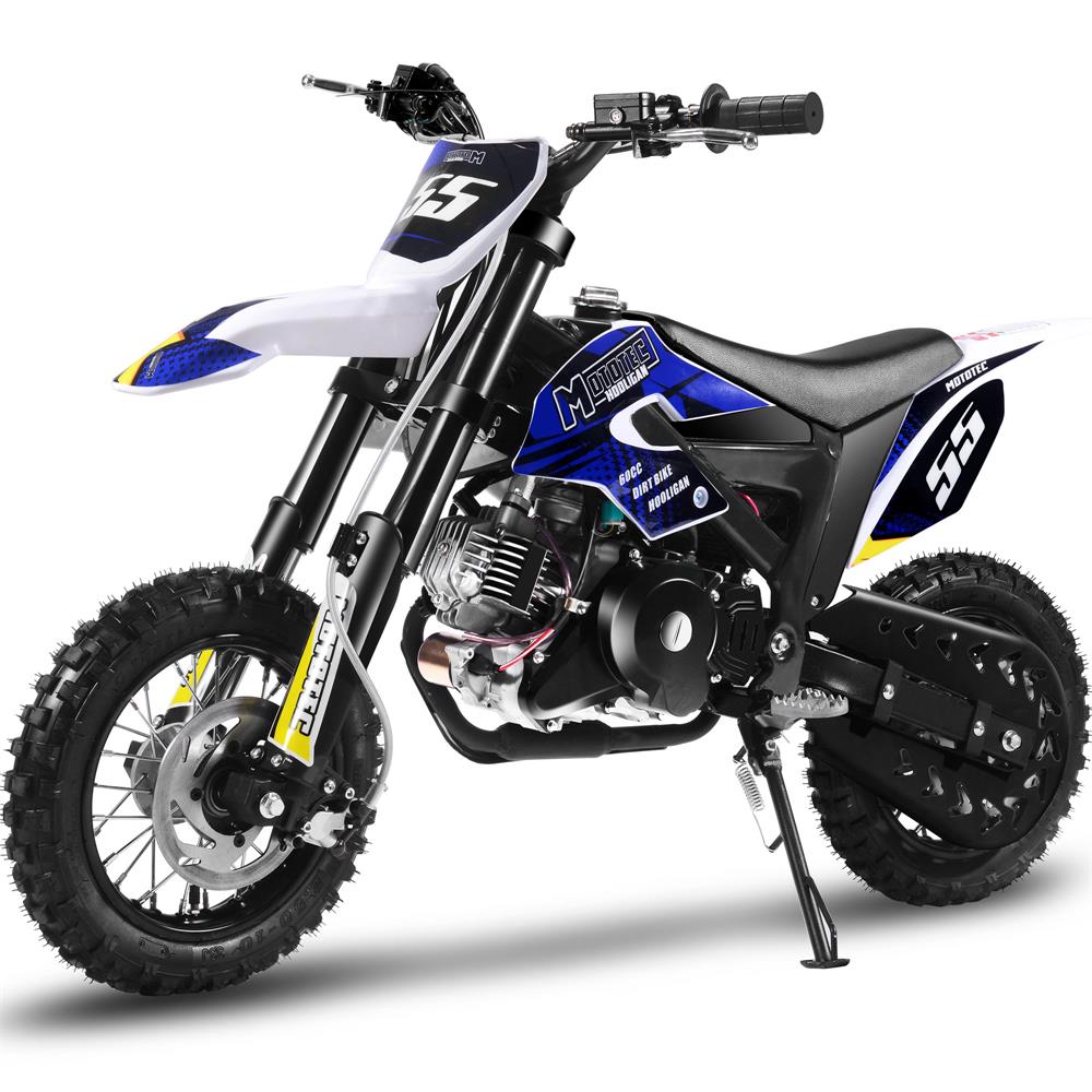 Mototec 60cc 4-Stroke Hooligan Kids Gas Dirt Bike