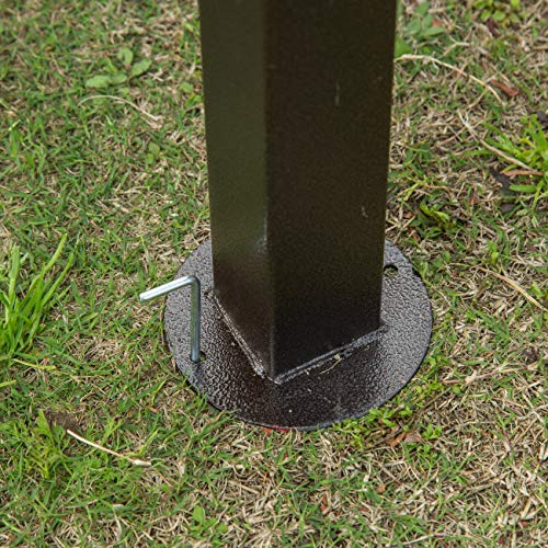 Sunnyglade 10' x10' Gazebo Canopy Soft Top Outdoor Patio Gazebo Tent Garden Canopy for Your Yard, Patio, Garden, Outdoor or Party