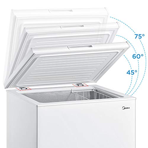 Midea MRC070S0AWW Chest Freezer, 7.0 Cubic Feet, White