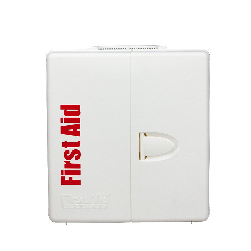 First Aid Only 50 Person Large Plastic SmartCompliance First Aid Cabinet With Medications (2 per order)