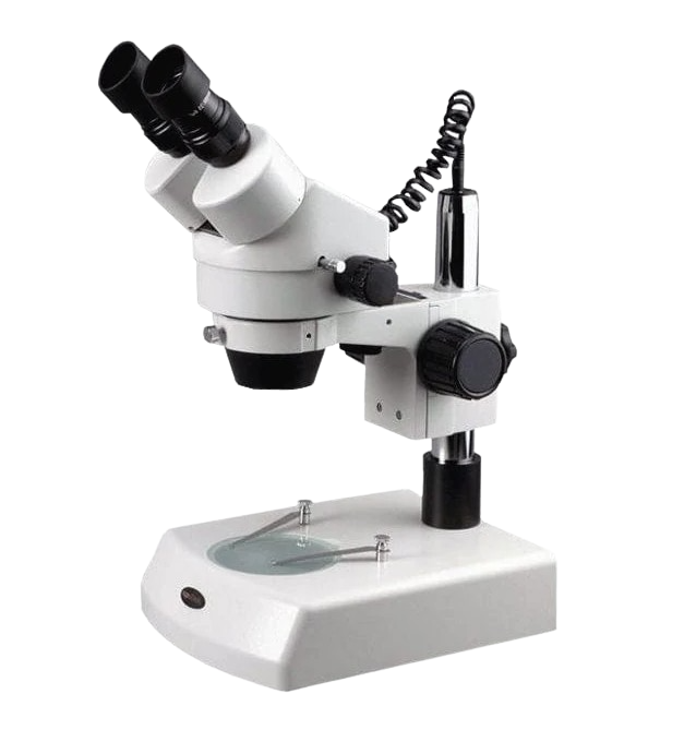 Amscope SM-2BY 7X - 90X Binocular Stereo Zoom Microscope with Dual Halogen Lights New