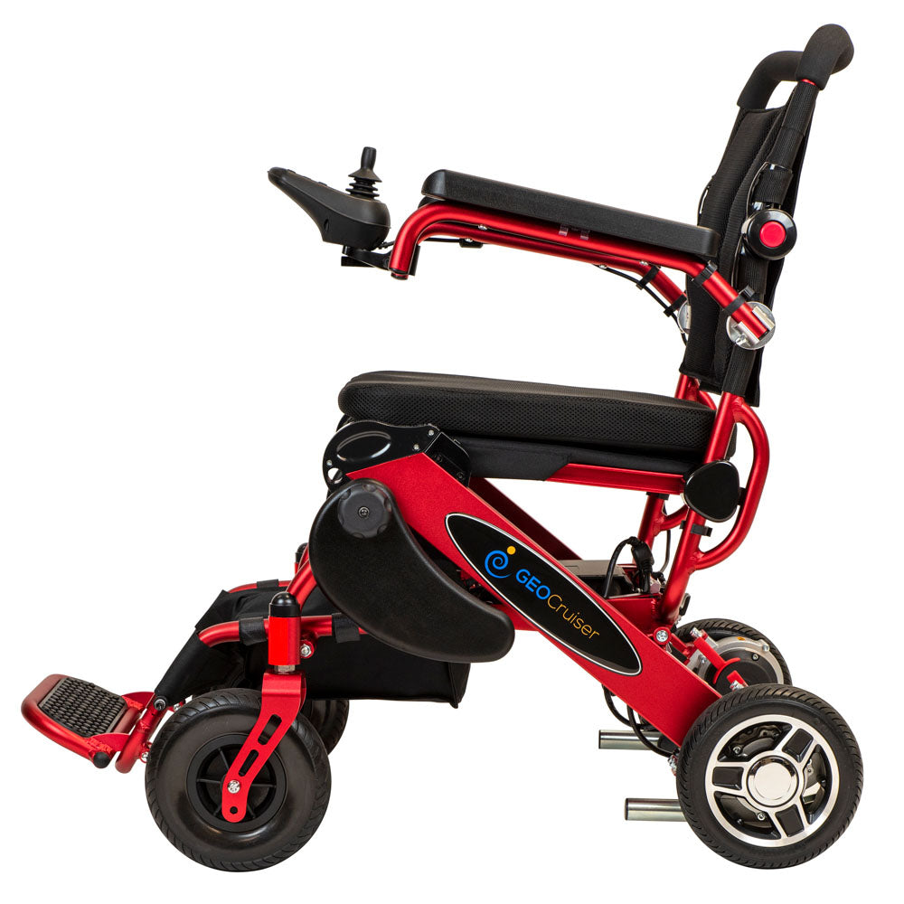 Geo Cruiser DX Lightweight Foldable Electric Wheelchair
