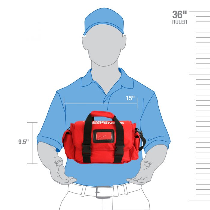 First Aid Only Enhanced First Responder Bag