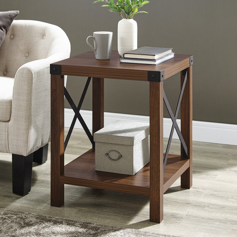 Arsenault End Table with Storage
