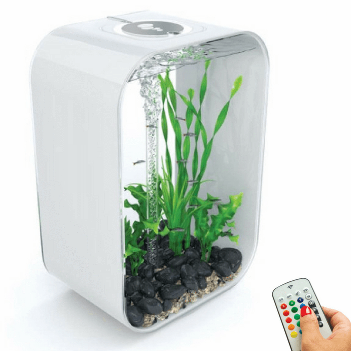 biOrb Life 45L / 12 Gallon All-in-One Acrylic Aquarium Kit with Multicolor Light