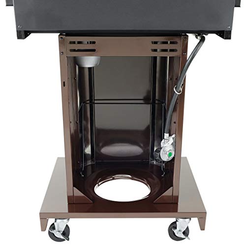 Kenmore PG-A4030400LD-MO 3 Burner Outdoor Patio Gas BBQ Propane Grill, Mocha