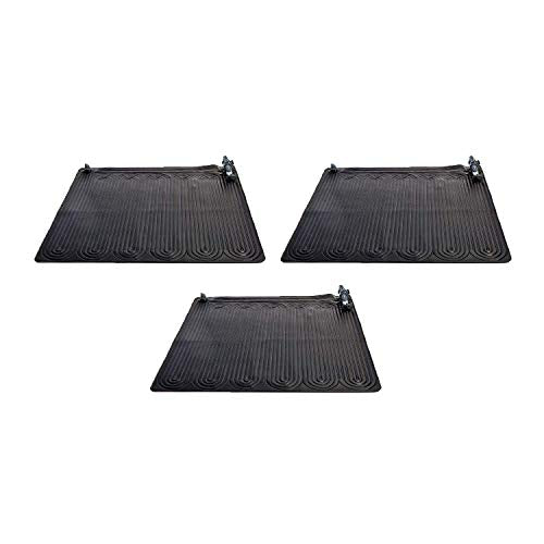 DMI 3(Pack) Solar Mat Above Ground Swimming Pool Water Heater Black 28685E