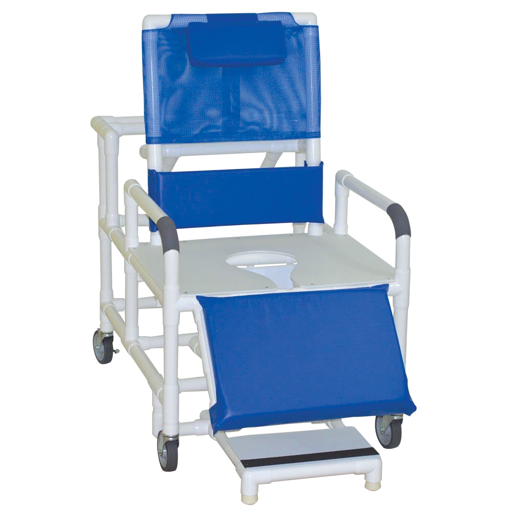 ConvaQuip196-26-BAR Bariatric Reclining Chair with Commode Seat