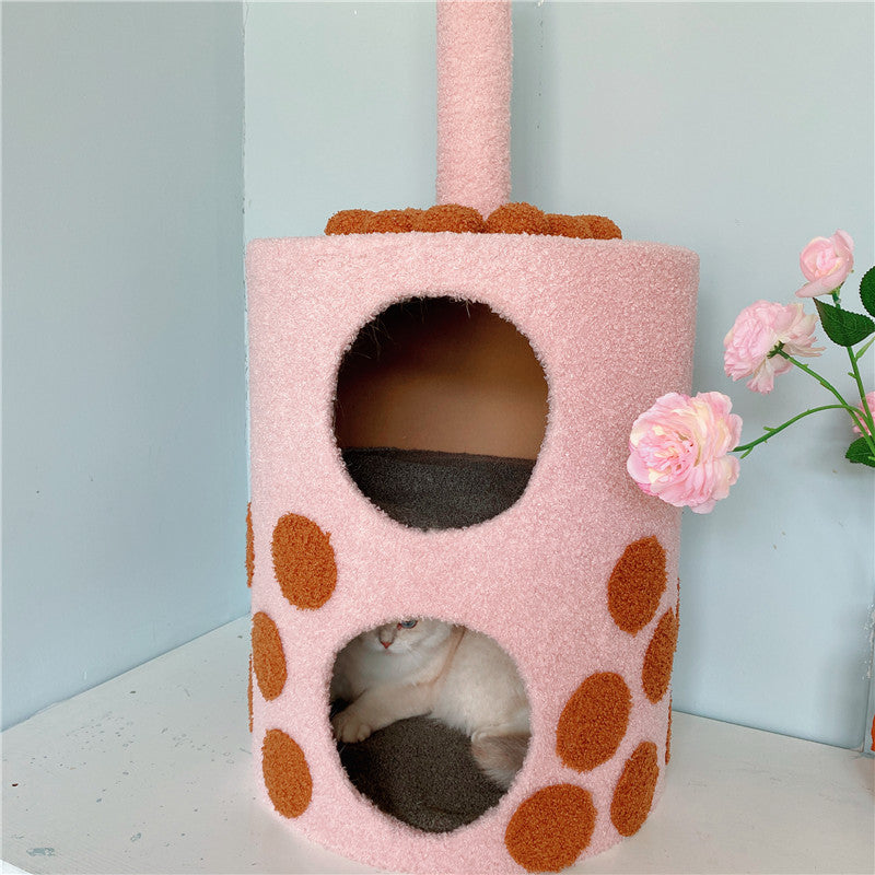 Bubble Tea Cat Tree