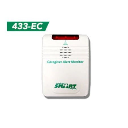 Smart Caregiver Economy Cordless Exit Alarm with CordLess Weight Sensing Landing Mat