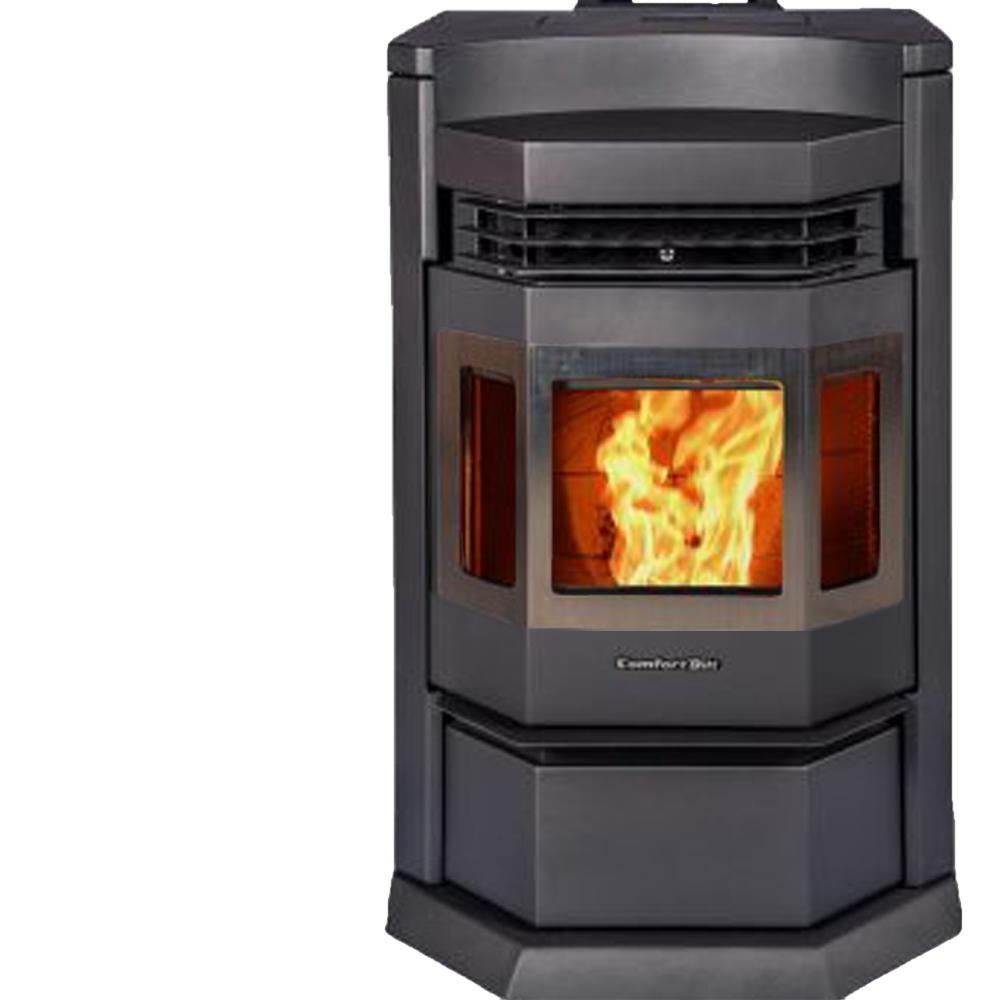 ComfortBilt HP22N-SS 2,800 sq. ft. EPA Certified Pellet Stove with Auto Ignition 80 lb Hopper Capacity New