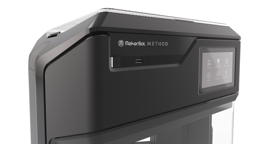 MakerBot Method X 3D Printer Carbon Fiber Edition 17.2