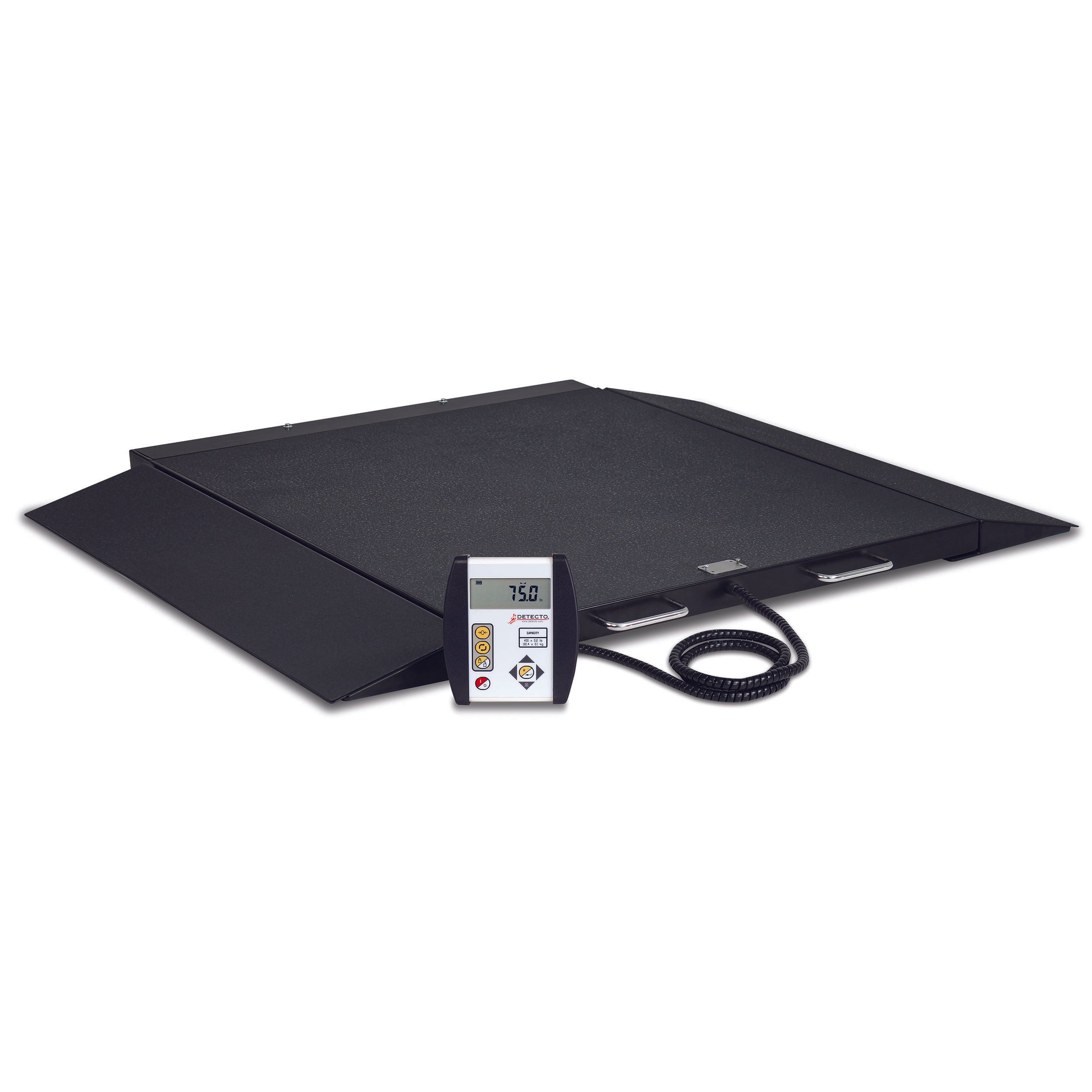 Detecto 6400 Portable and Low-Profile Wheelchair Scale